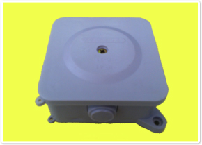 Коробка герметична зовнішня Р\\2 Біла ip-41 10х10х40 мм